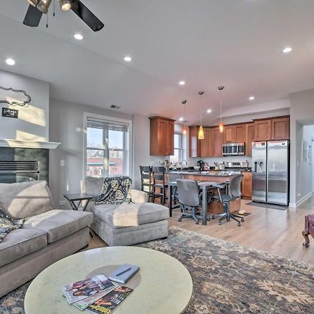 Chicago Condo With Balcony Walk To Cta Stations! Exterior photo