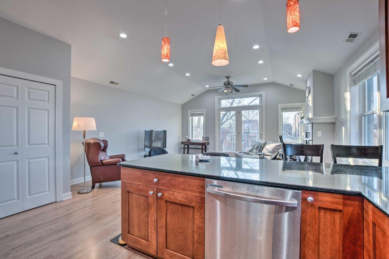 Chicago Condo With Balcony Walk To Cta Stations! Exterior photo