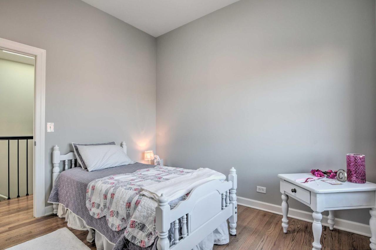 Chicago Condo With Balcony Walk To Cta Stations! Exterior photo