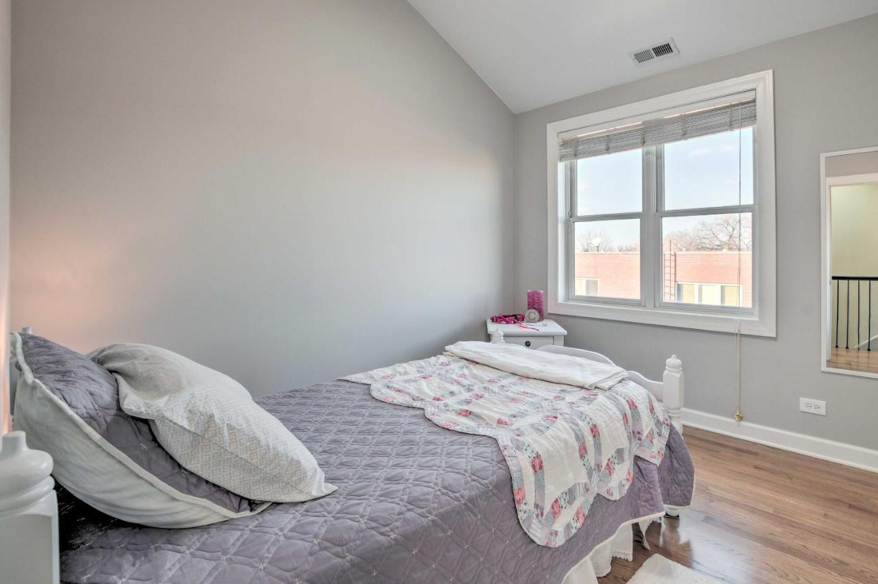 Chicago Condo With Balcony Walk To Cta Stations! Exterior photo