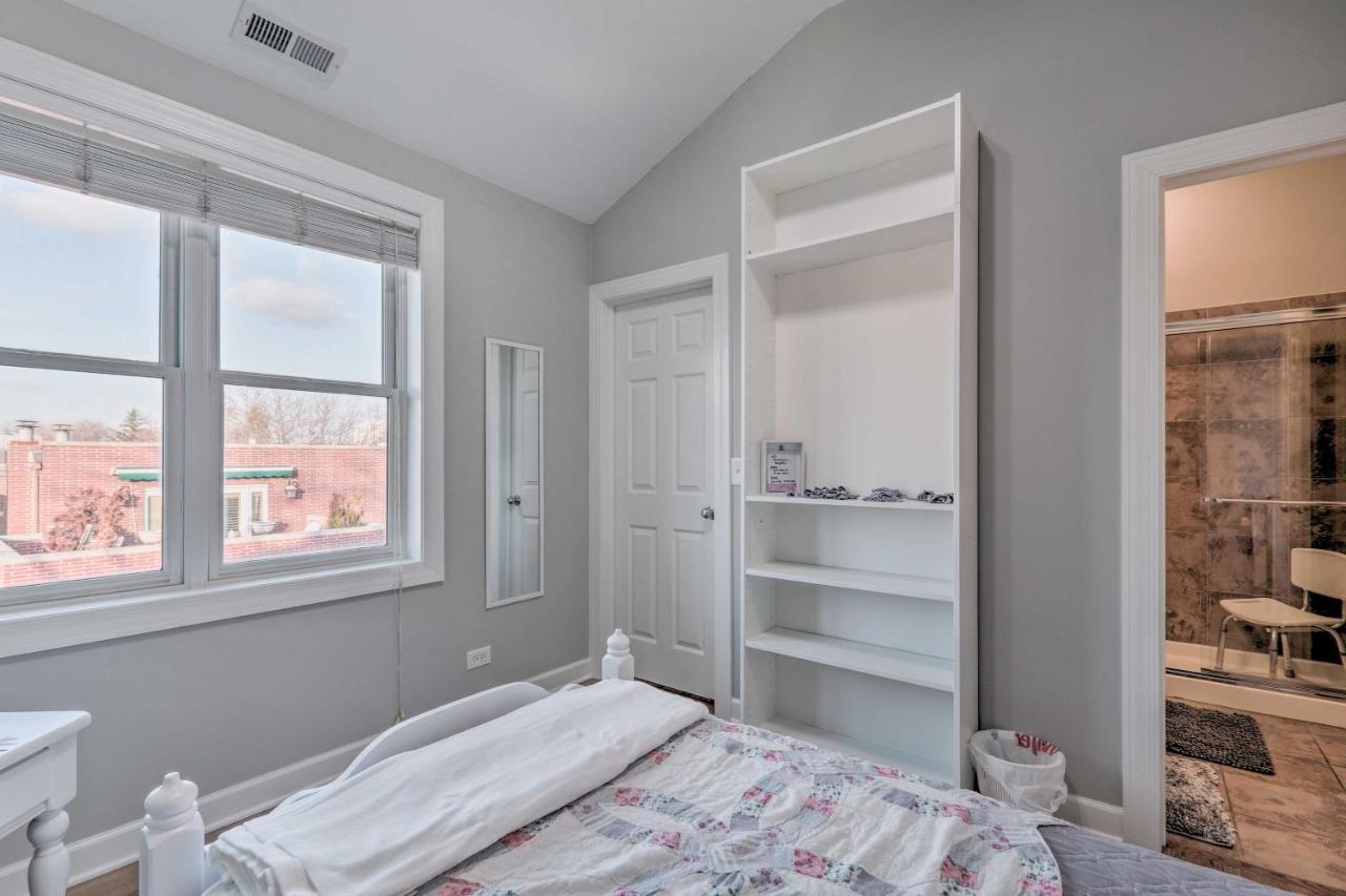 Chicago Condo With Balcony Walk To Cta Stations! Exterior photo