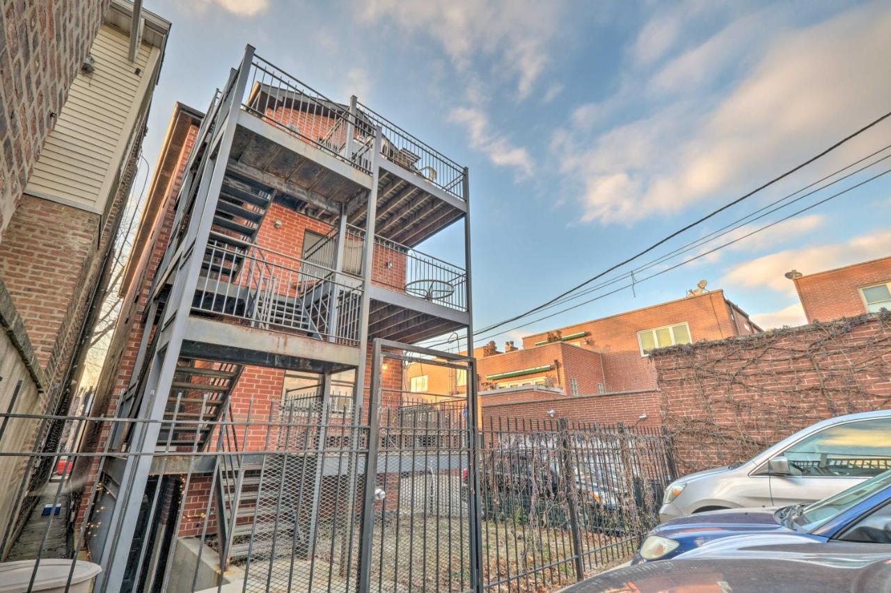 Chicago Condo With Balcony Walk To Cta Stations! Exterior photo